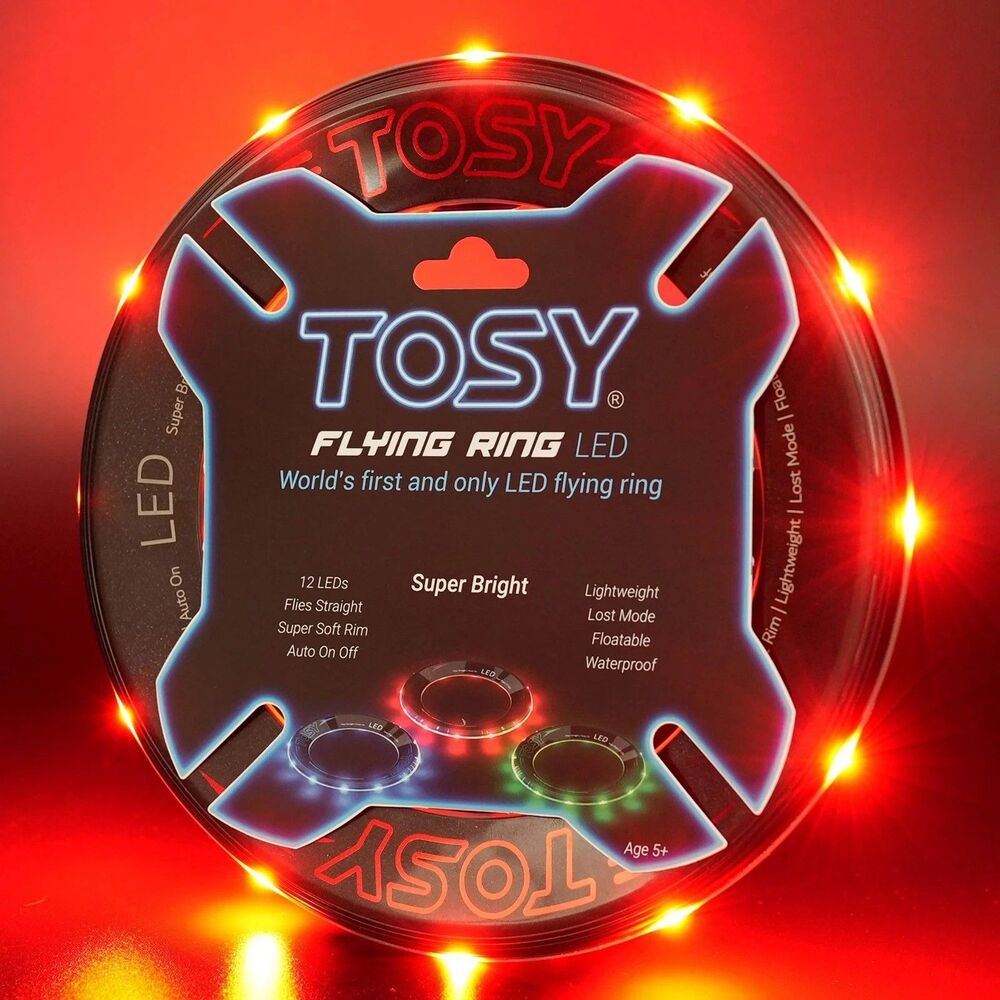 TOSY Flying Ring  12 Monocolor LEDs, Super Bright, Lost Mode, Auto Light Up, ...